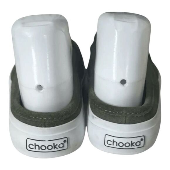 Chooka Leota Women Loafers Size 6 Dark Green Suede Clog Mules Rubber Outsole - Picture 6 of 11